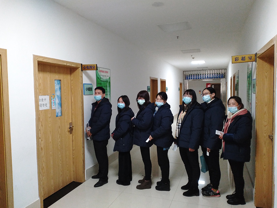 關(guān)愛(ài)員工健康--虹潤公司組織全體員工體檢